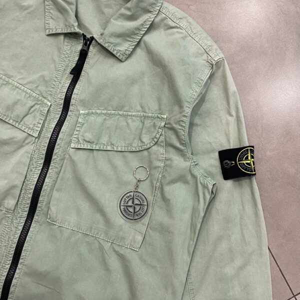 OVERSHIRT STONE SAGE - M