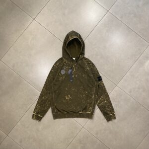 img_2827-2 HOODIE OFF DYED BROWN - L